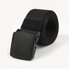 1pc Durable Nylon Belt for Men DIY Cutting Military Tactical Non Metal Belt