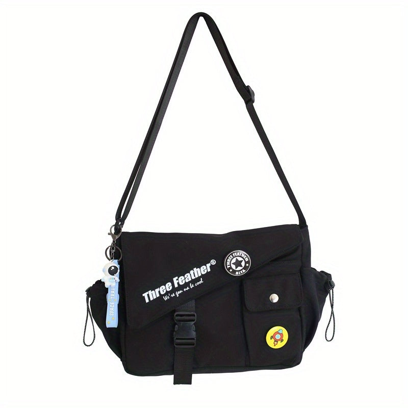 Men's Casual Messenger Bag Large Capacity Crossbody Bag