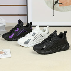 Thick Sole Shock Absorption Running Shoes Non Slip Casual Sneakers