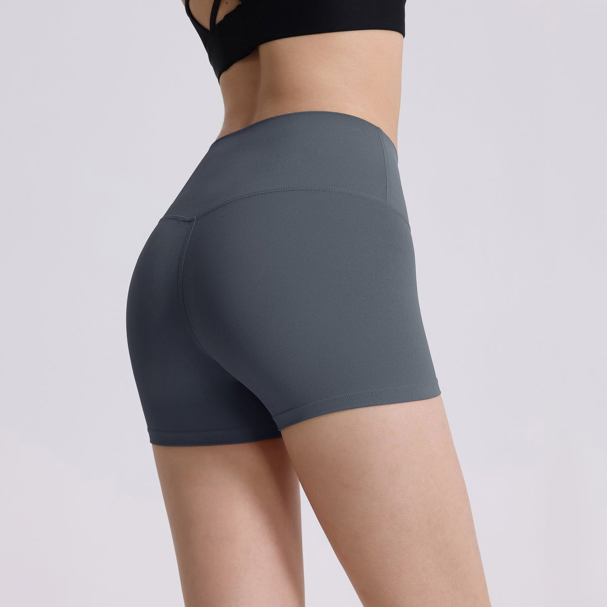 Women's High Waist Yoga Sports Shorts