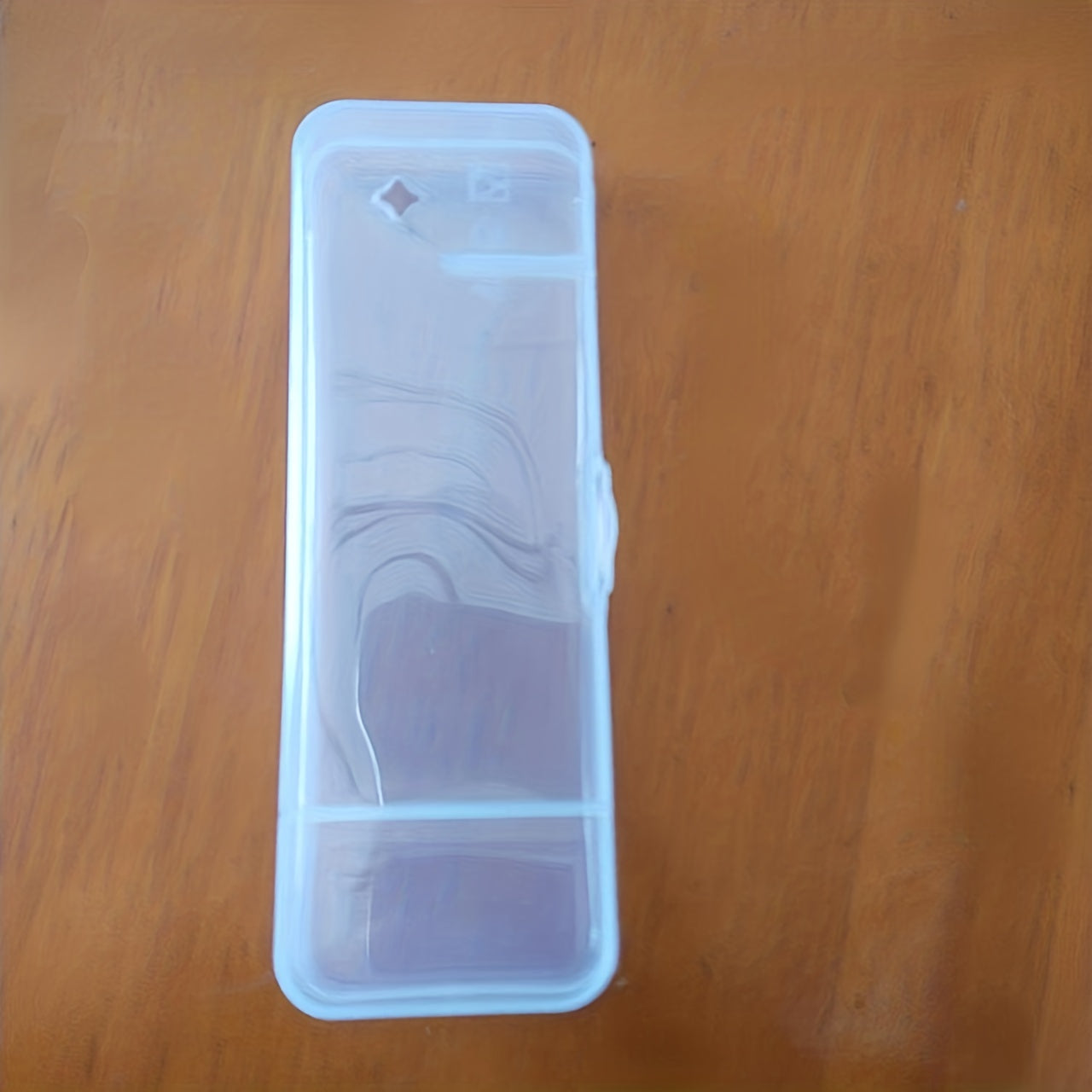 Eco Friendly Men's Shaver Storage Box Transparent Plastic Case for Razors