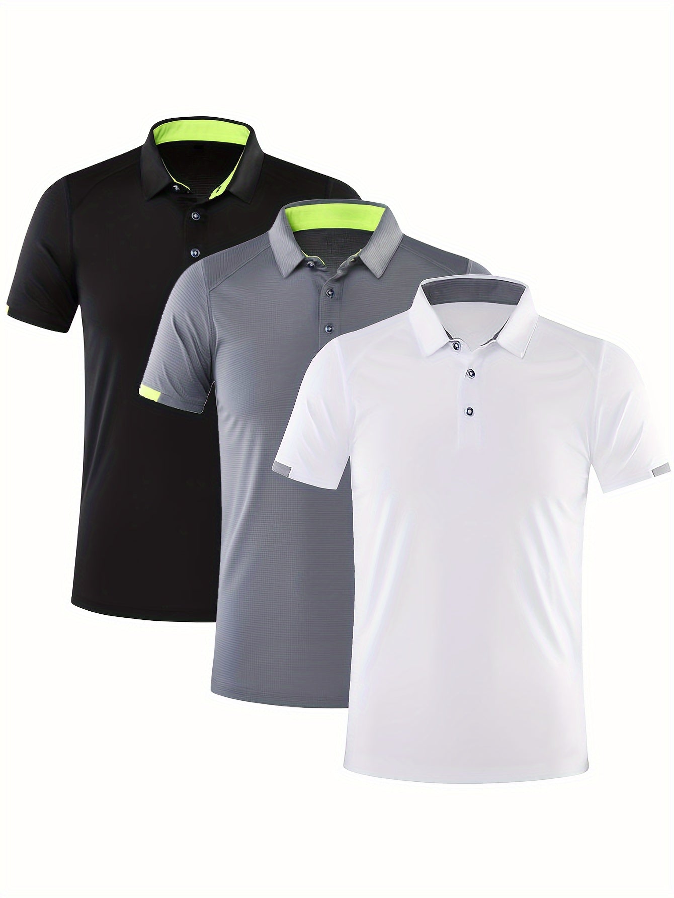 Men's Quick Drying Custom Fit Golf Shirt