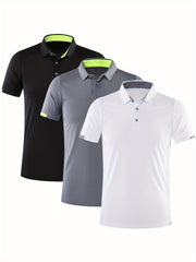 Men's Quick Drying Custom Fit Golf Shirt