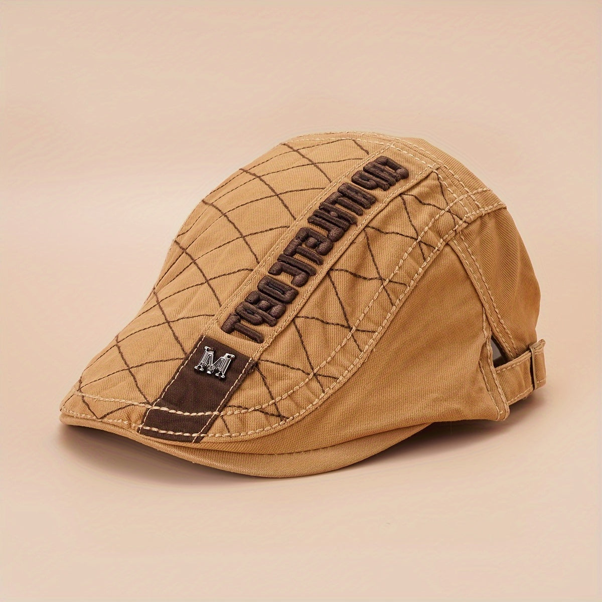 Washed Denim Curved Brim Baseball Cap