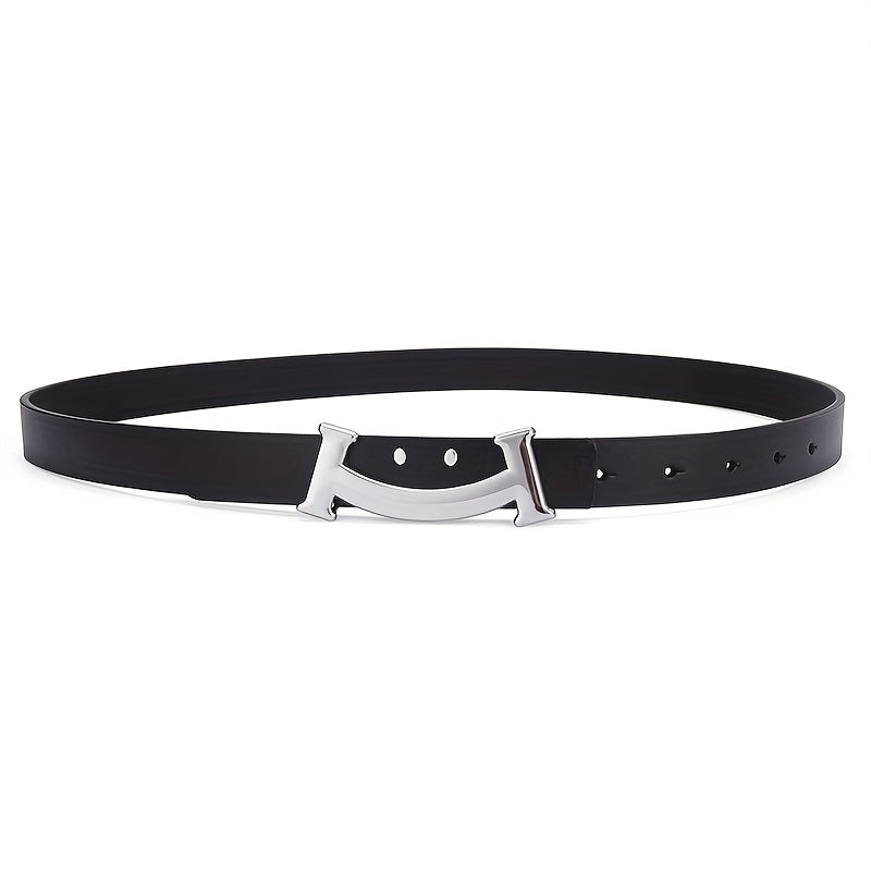 Men's Smiling Face Belt For Jeans Pants