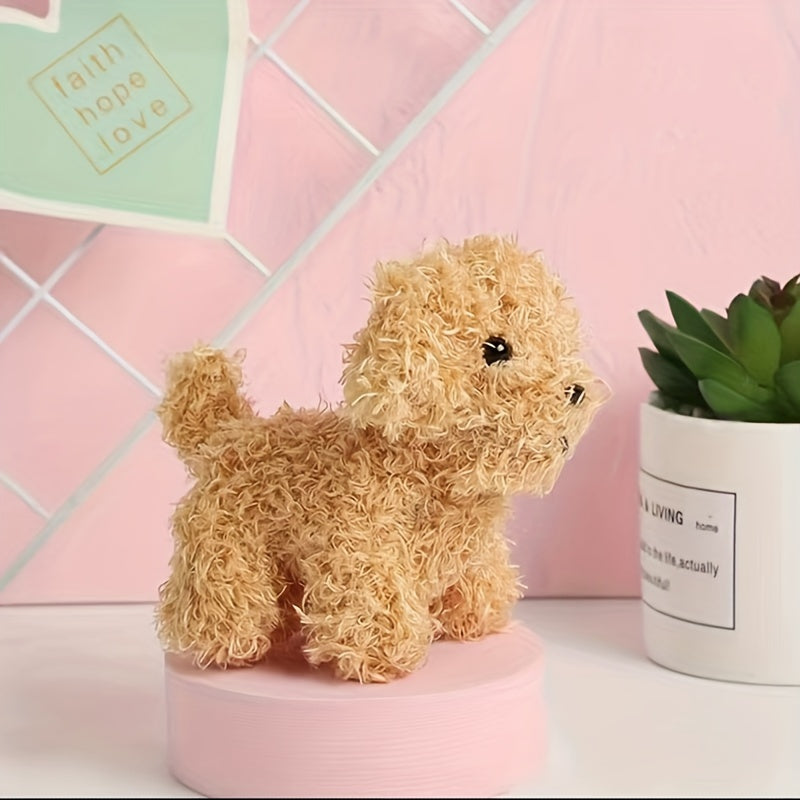 Simulation Dog Plush Toy Puppy Doll Teddy Dog Doll Cloth Doll Wedding
