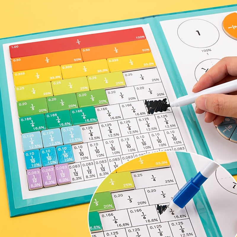 Colorful Math Study Book for Kids