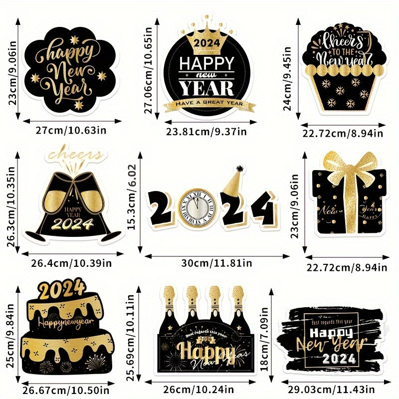 Happy New Year Door Hanging Decoration