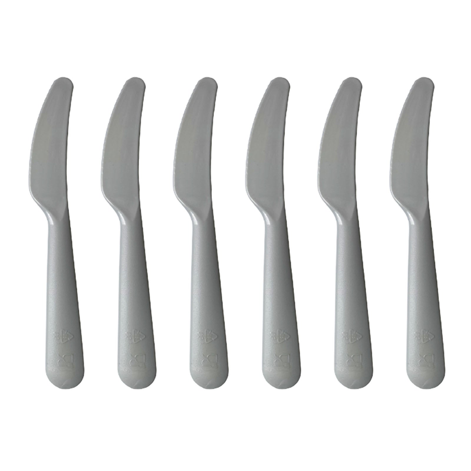 6pcs Children's Plastic Tableware Light Macaron BPA Baby Feeding Table