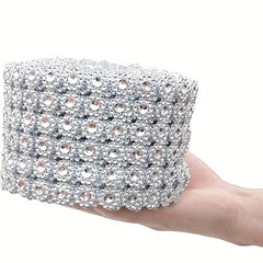 Sunflower Crystal Rhinestone Sparkle Ribbon Wrap