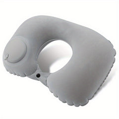 Inflatable U Shaped Pillow Travel Portable Cervical Spine Neck Pillow Nap Pillow