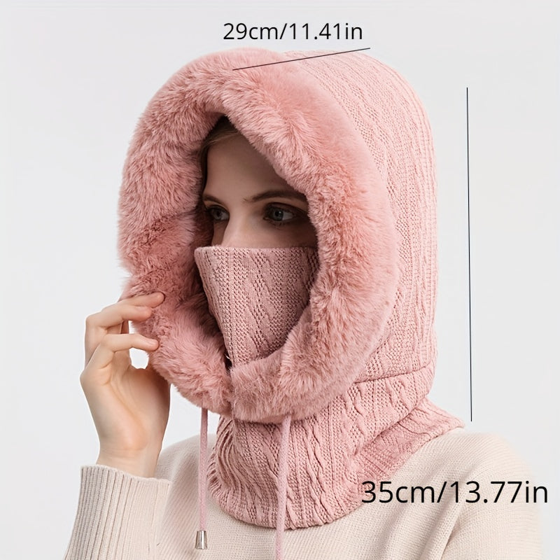 Winter Windproof Warm Pullover Hat Outdoor Cycling Skiing