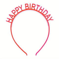 Birthday Luminous Headband Non slip Head Hoop Tiara Headdress