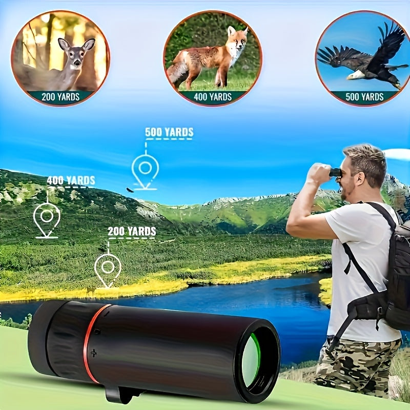 10X25 Mini HD Monocular Telescope for Outdoor Exploration