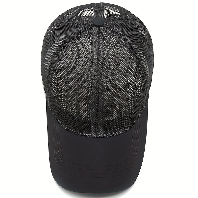 Stay Protected This Summer With Our Breathable Sunshade Mesh Hat