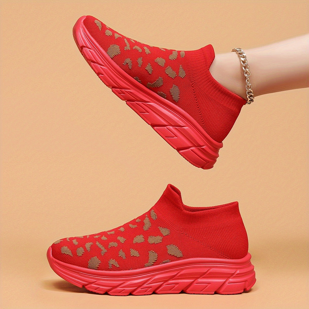 Women's Heighten Breathable Woven Shoes Non Slip Sneakers Running Shoes