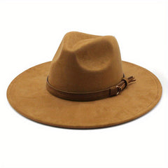 Men's Woolen Jazz Hat British Style Casual Top Hat