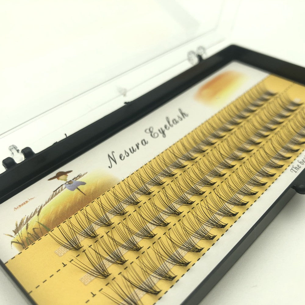 10D 8-12mm Cluster Lashes Set with Glue & Tweezers