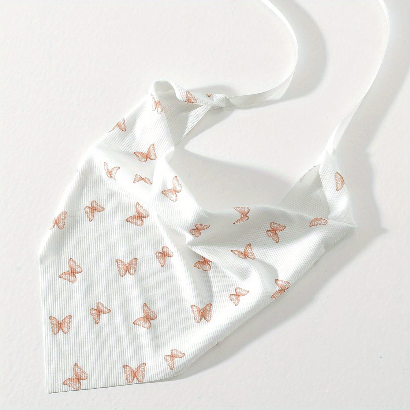 Butterfly Pattern Headband Triangle Bandana Bundle Hairband