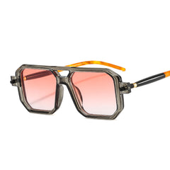 Vintage Square 70s Aviator Sunglasses UV400