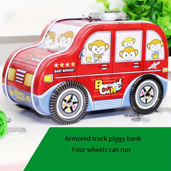 Car Lock Piggy Bank for Kids