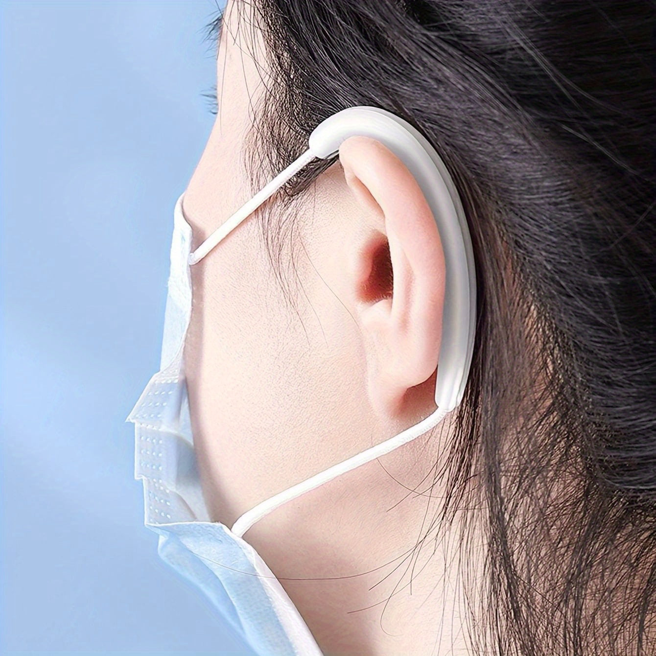 Soft Ear Hooks Anti Slip Comfortable Durable Invisible for Secure Fit