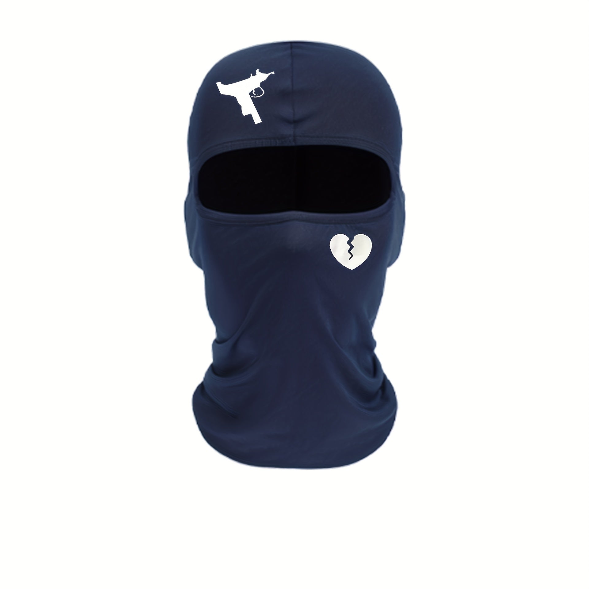 Heartbreak Printed Pullover Hat for Cycling - Sunshade Sunscreen for Men