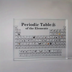 Acrylic Periodic Table Physics Display Teaching Tool 14.5 x 9 inch