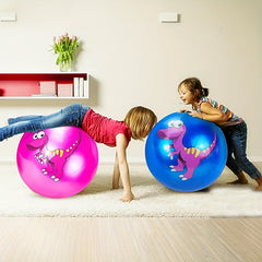 Jump Bounce Ball with Handle Toddler Toy Kids Ball Handle Party Ride & Bounce