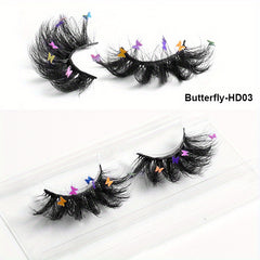 Fluffy Butterfly False Eyelashes Volume Messy and Curly Lashes