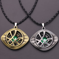 Retro Hip Hop Men's Eye Pendant Necklace Artificial Jewelry