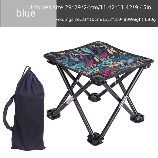 Portable Folding Stool Lightweight Chair for Outdoor Camping Fishing