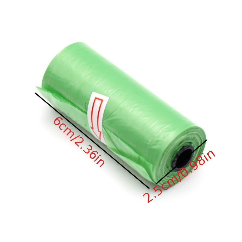 15pcs Disposable Diaper Garbage Bags for Baby Outings