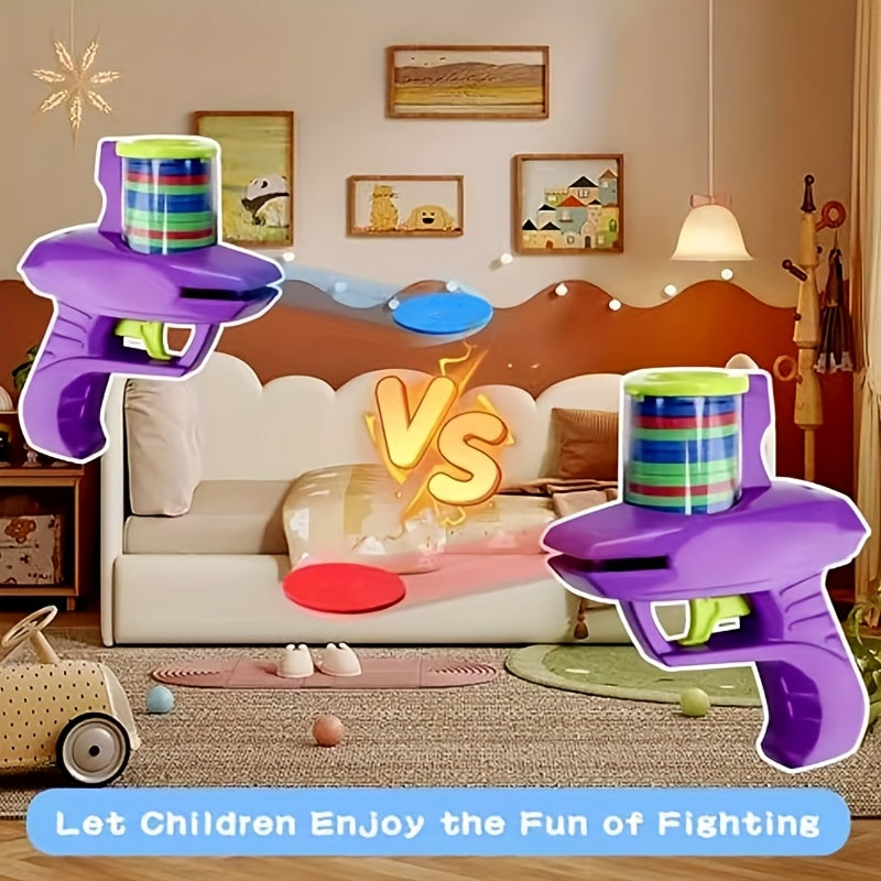 Bubble Disc Launcher - Fun Toy for Indoor and Outdoor Use