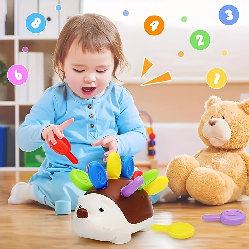 Interactive Hedgehog Fine Motor Skills Toy for Toddlers