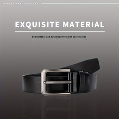 1pc PU Leather Belt Men's Belt Jeans Suit Pants Belt