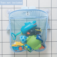 Baby Bath Storage Basket with Suction Cups - Organize Toys & Items