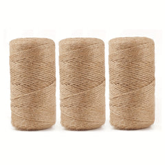 5mm Natural Jute Twine 3ply Ribbon Hemp Twine 984 FT