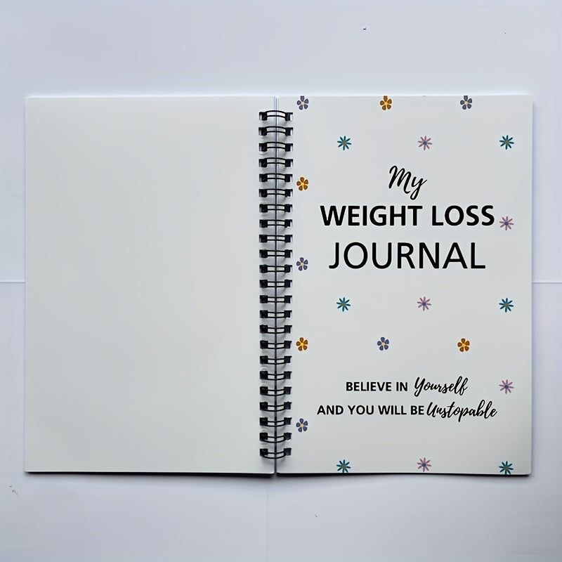 Floral Weight Loss Journal & Fitness Planner