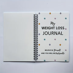 Floral Weight Loss Journal & Fitness Planner