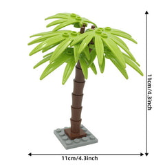 Palm Tree Building Blocks Toy - Creative Micro Landscape Plant Ornament