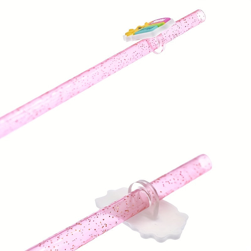 50pcs Random Cartoon Straw Toppers Custom Straw Toppers Randomly