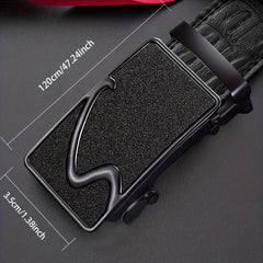 Men's Automatic Buckle Belt For Business