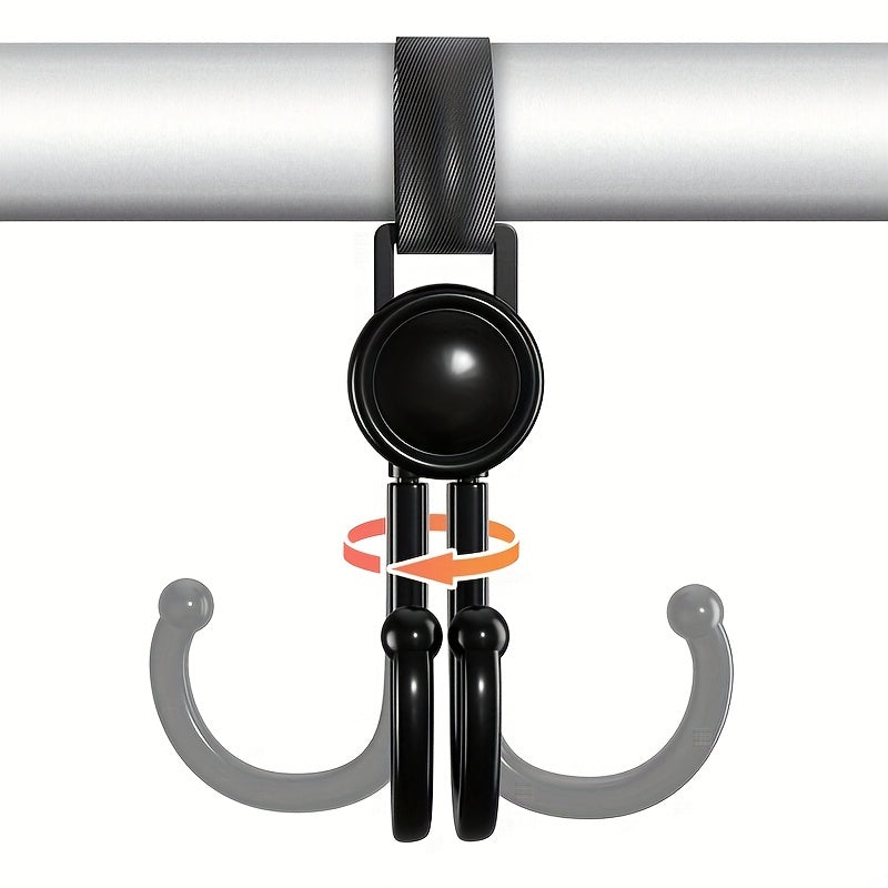 2pcs Car Hooks Attach Bags to Stroller or Bicycle