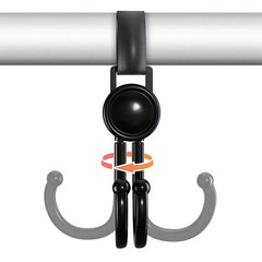 2pcs Car Hooks Attach Bags to Stroller or Bicycle