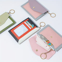 Envelope Bag Pendant Keychains For Women Coin Purse Hanging Keyrings