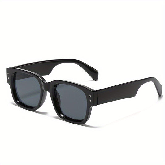 Y2K Square Sunglasses Rivet Decor UV400