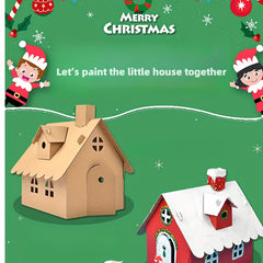DIY Gift Cookie House Making Material Pack Christmas Tree Decoration