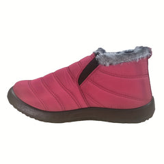 Women's Waterproof Snow Shoes Warm Winter Ankle Shoes