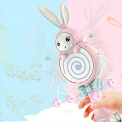 Baby Bell Drum Rabbit Hand Shake Bell Toy